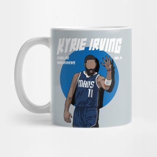 Kyrie Irving Comic Style Art Mug